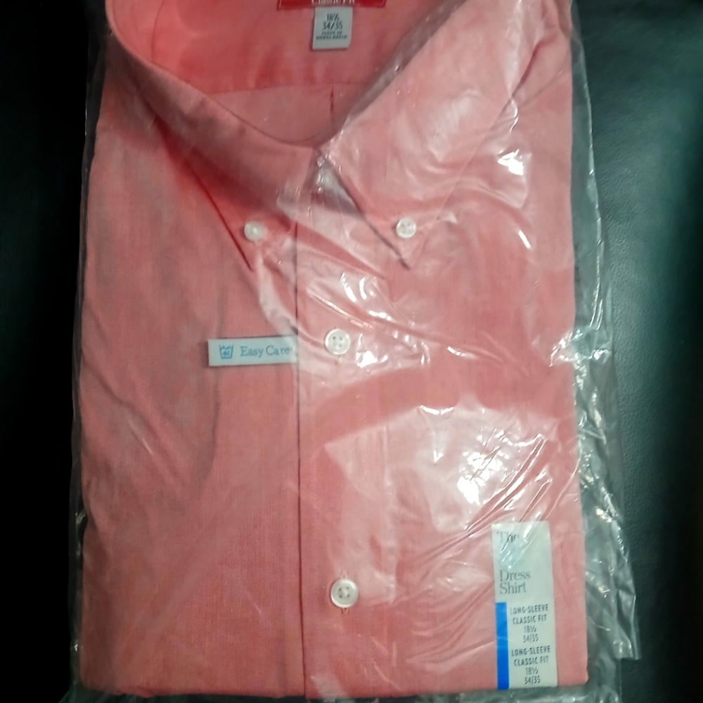 Croft & Barrow Ribbon red men's dress shirt